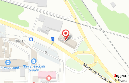Магистраль, СТО на Магистралиной улице на карте