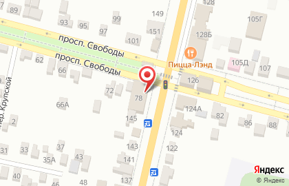 Магазин автозапчастей в Ставрополе на карте