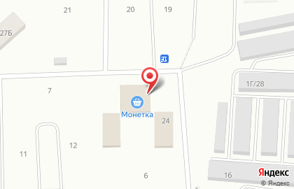 Магазин Монетка на Фестивальной улице на карте
