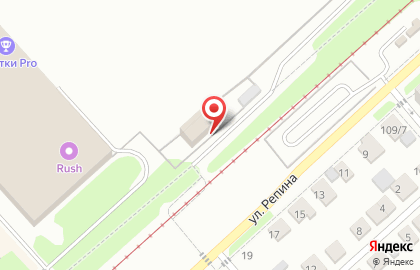 Банкомат Газпромбанк на улице Репина на карте