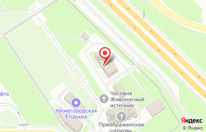 Воскресная школа, Спасо-Преображенская церковь (Карповская) на карте