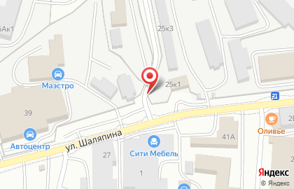 Шэнэхээн на улице Шаляпина на карте