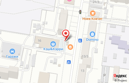 Киоск по продаже хлебобулочных и кондитерских изделий Царь-Каравай в Благовещенске на карте