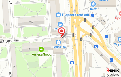 Локон на Экспериментальной улице на карте
