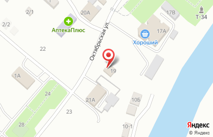 Участковый пункт полиции №2 рп. Усть-Абакан на Октябрьской улице на карте
