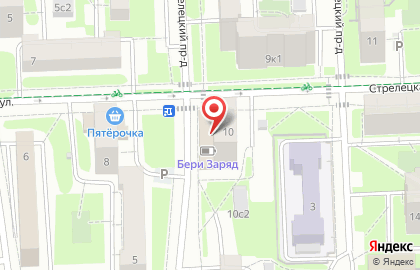 Супермаркет Магнит в Москве на карте