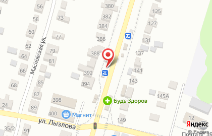 Робин Сдобин на улице 206 стрелковой дивизии на карте