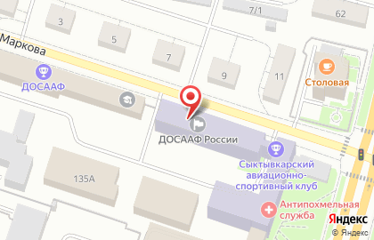 Агентство недвижимости Территория Недвижимости ДОСААФ на карте