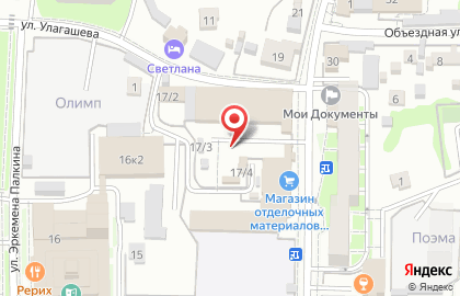 Жестяной цех в Горно-Алтайске на карте