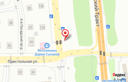 Магазин фруктов и овощей на Уездной улице на карте