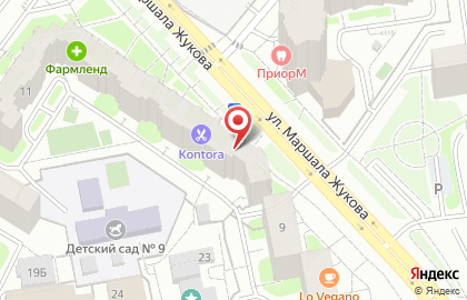 Агентство недвижимости Купе на карте