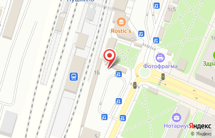 Парикмахерская в Москве на карте