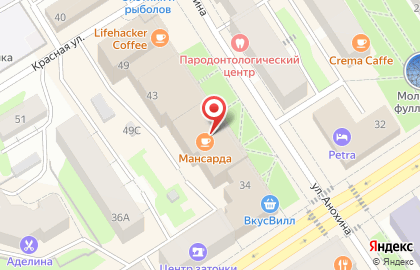 Магазин игрушек Капитошка на улице Анохина на карте