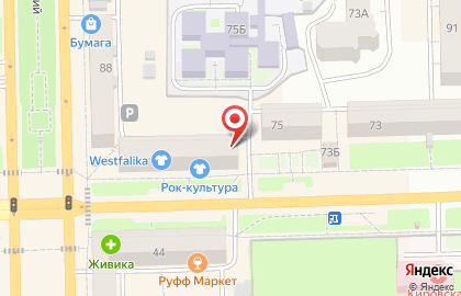 Магазин по продаже ветоши и мерного лоскута ЛоскутОК на карте