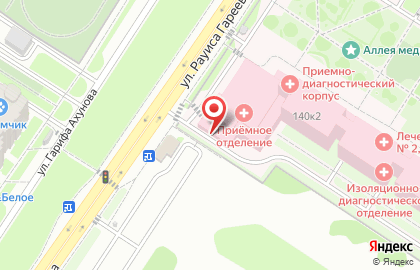 Банкомат АК Барс на метро Проспект Победы на карте