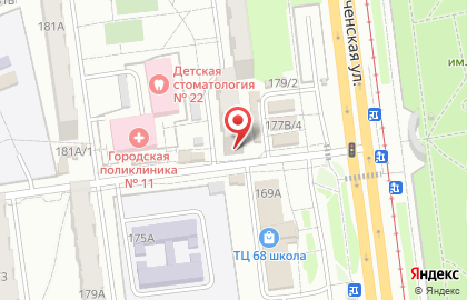 Мастерская красоты Блеск на Краснореченской улице на карте