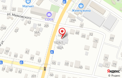 Федеральная сеть автосервисов fit Service на улице Гагарина на карте
