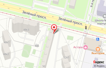 ОДС Жилищник района Новогиреево на Зелёном проспекте, 50 на карте