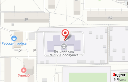 Соловушка на проспекте Строителей на карте
