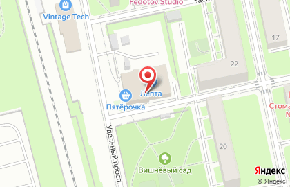 Ателье Швейная мастерская на Удельном проспекте на карте
