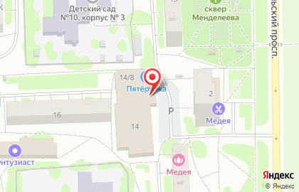 Служба быстрых займов Экспресс деньги в Тобольске на карте
