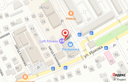 Фитнес-клуб Loft Fitness в Михайловске на карте