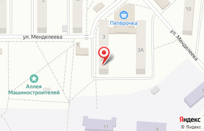 Страховая компания СберСтрахование на улице Менделеева на карте