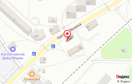 Магазин Тортино на проспекте Ленина на карте