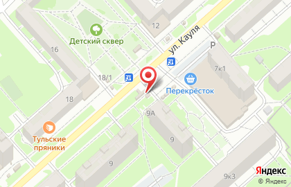 Киоск по продаже печатной продукции Семейное чтение в Центральном районе на карте