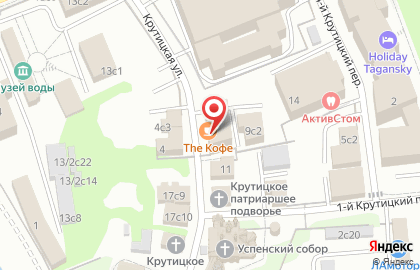 Школа танцев Pride One на Крутицкой улице на карте