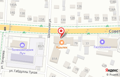 Кафе Яшьлек на карте