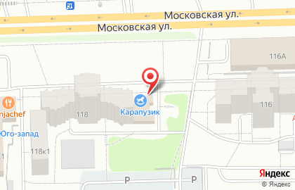 Магазин Красное & Белое в Кирове на карте