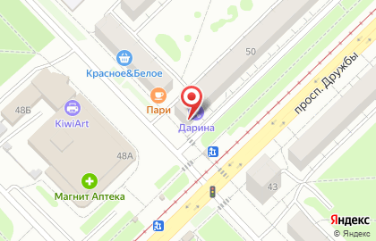 Салон-парикмахерская Дарина в Центральном районе на карте