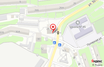 Продмаркет в Первомайском районе на карте