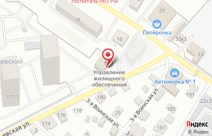 Новосибирский филиал Центральное региональное управление жилищного обеспечения в Октябрьском районе на карте