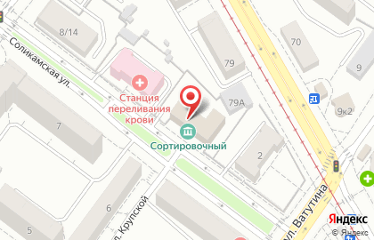 Образовательный центр Семицветик в Железнодорожном районе на карте