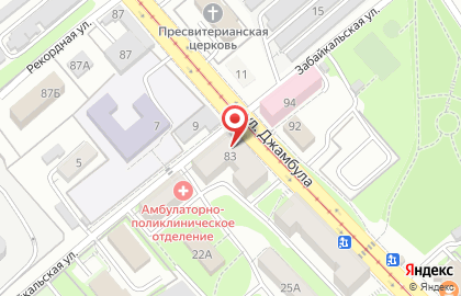 Служба экспресс-доставки Сдэк в Кировском районе на карте
