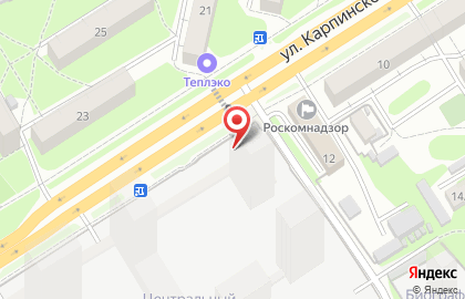 Парикмахерская Светлана на улице Карпинского на карте