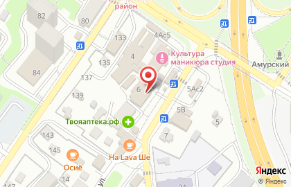 Продуктовый магазин во Владивостоке на карте