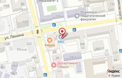 Магазин МКС в Ставрополе на карте