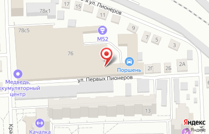 Омикрон в Красноярске на карте