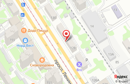 Микрокредитная компания Арифметика на проспекте Ленина на карте