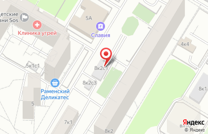 Прокольчик в Академическом районе на карте