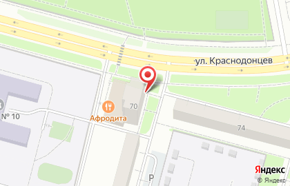 Кулинария Хлебный дворик на улице Краснодонцев на карте