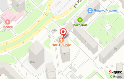 Прачечная самообслуживания Mylaundry на улице Юлиуса Фучика на карте