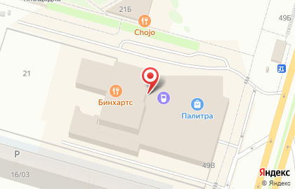 Магистраль в Казани на карте