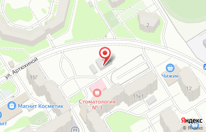 Общежитие, ТГМА на карте