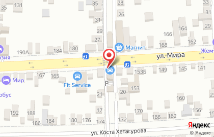 Робот-мойка на карте
