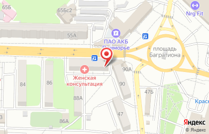 Цветочный магазин Роза дв в Советском районе на карте