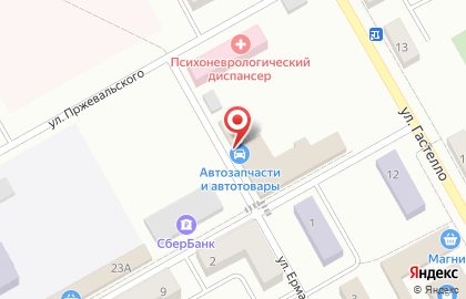 Магазин автозапчастей в Кемерово на карте